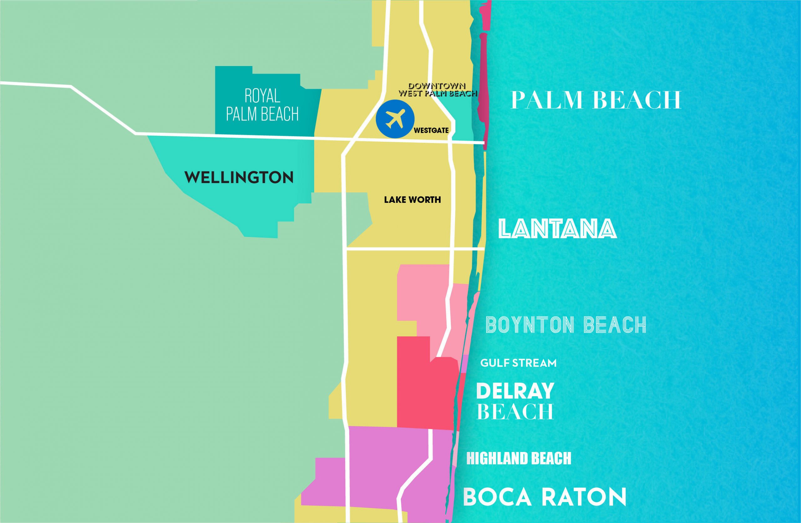 Palm-Beach-Map